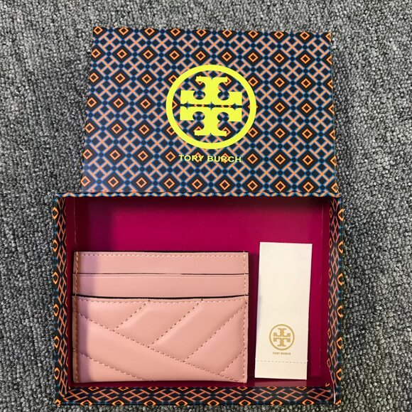Tory Burch Kira Chevron Card Holder - Picture 2 of 5